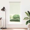 VidaXL Roller Blind Blackout Off-white 110x210 Cm Fabric Width, Day and Night Blind, Kitchen Blind, Blind 4011702