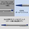 LAMY Logo Matte Blue Ballpoint Pen Elegant and Durable Stainless Steel Ballpoint Pen Medium Line Width Includes LAMY M 16 Refill - - - High-Yield