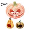 Aquarium Versteck Kürbis Aquarium Versteck Halloween Dekoration Harz Jack-O-Lantern Dekorationen Versteckhöhle für Betta Garnelen Hohl