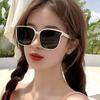 Metal Hinge Polarized Sunglasses for Women with Round Faces, High-End New Style Large Frame UV Protection Driving Sunglasses for Men