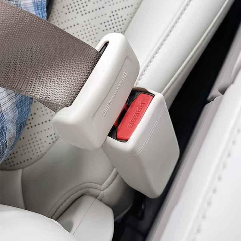 For Zeekr 7X 2024 2025 Car Seat Belt Buckle Clip Protective Case Anti-Scratch Interior Button Case Cover Clips Car Accessories