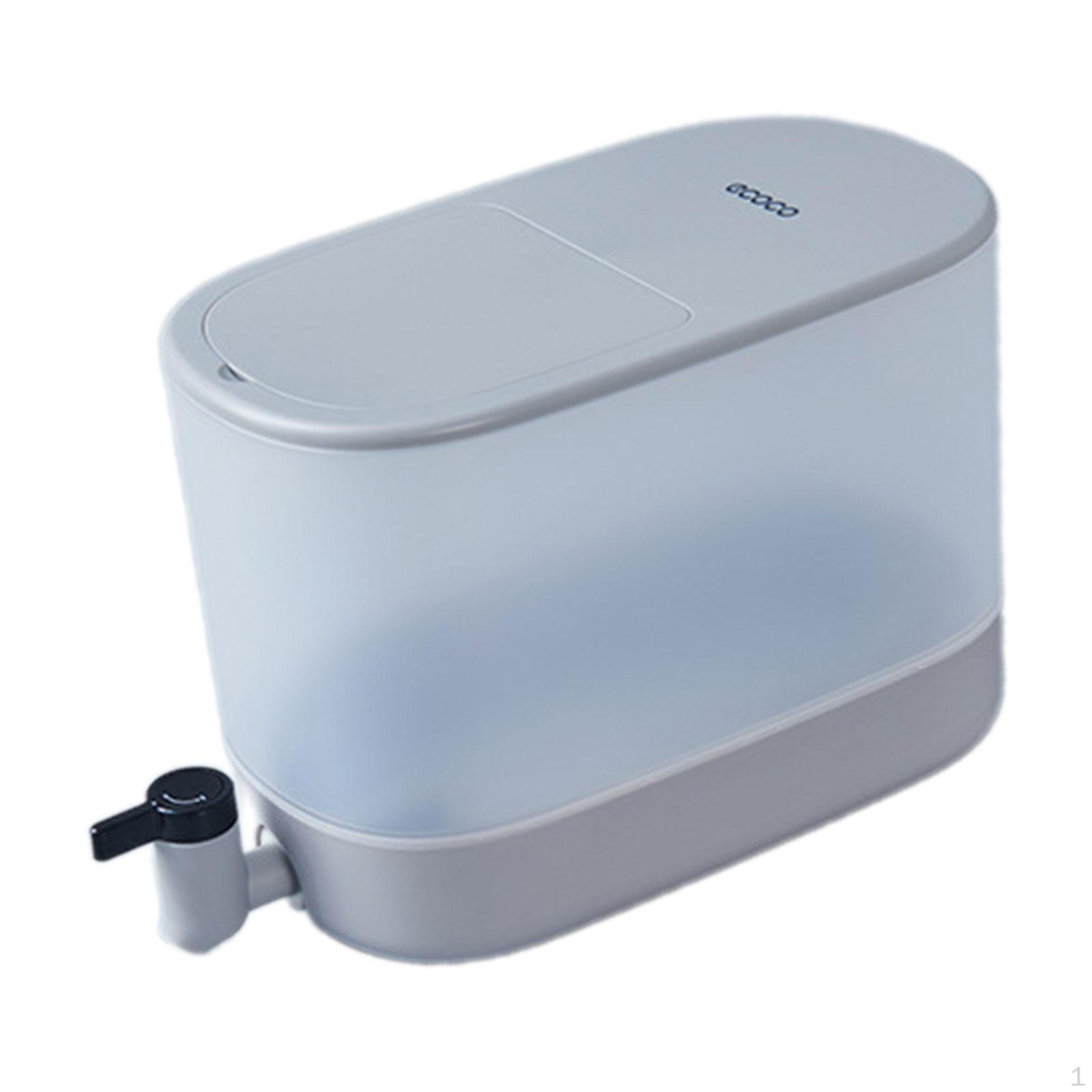 

4л Холодильник Диспенсеры для воды Бутылка с краном, Мини Холодильник Диспенсер для напитков для светло-серый