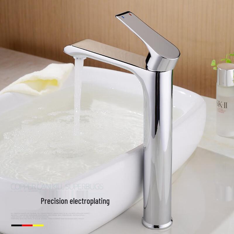 XuanYong Single-Hole Copper Bathroom Basin Faucet