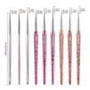 3PCS/Set French Stripe Nail Art Liner Brush Nail Elongated Lines Striping Drawing Painting Pen Professional Manicure DIY Tool
