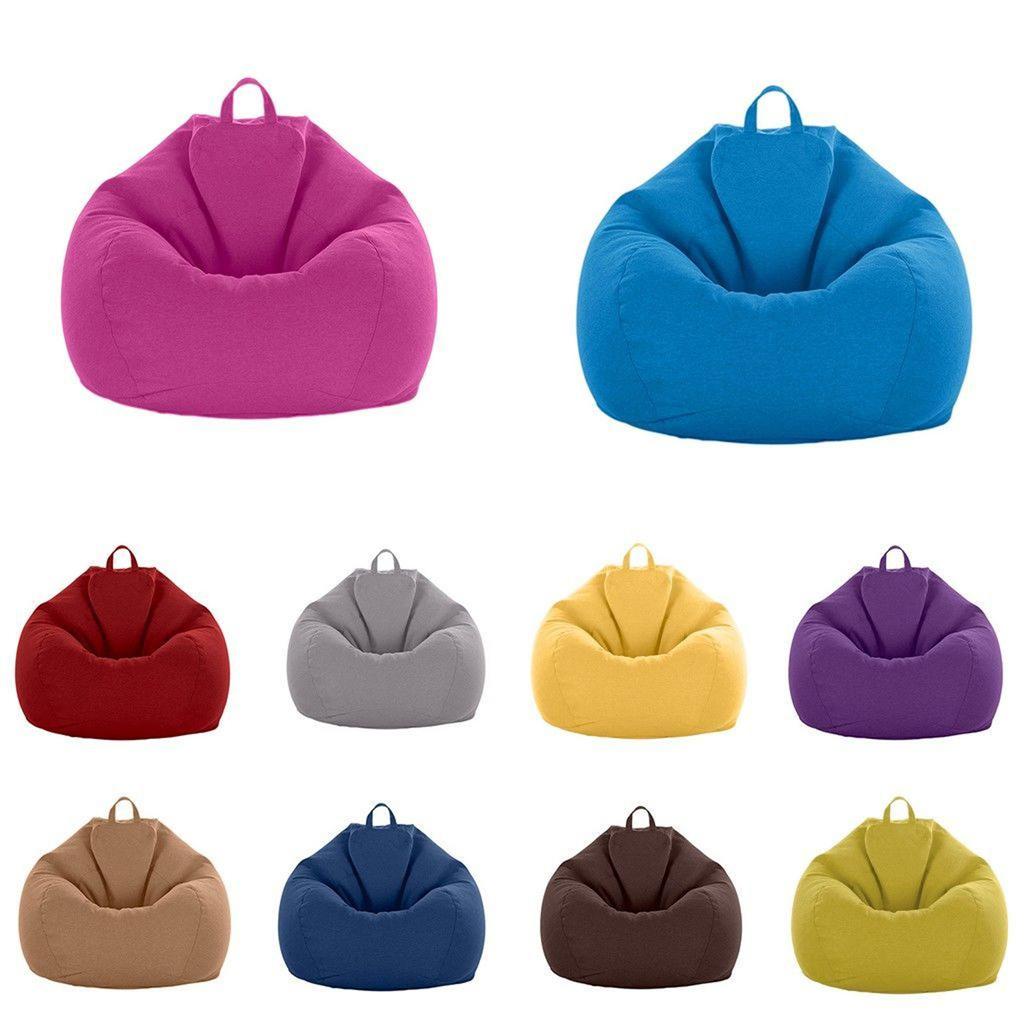 1pc Classic Sofa Chairs Lazy Bag Storage Chair Indoor Outdoor For Home Garden Living Room