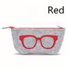 Soft Felt Glasses Bag Fashion Sunglasses Reading Glasses Pouch Cover Portable Eyeglasses Makeups Case Holder