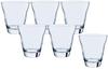Toyo Sasaki Glasbecher, Glas, Softdrinkbecher, 330 ml, 6er-Set, hergestellt in Japan, spülmaschinenfest, unzerbrechlicher Glasbecher, Kaffeeglas, Saftglas