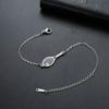 Sport Style Tennis Racket Bangle Stainless Steel Weave Rope Bracelet  Sporty Accessories