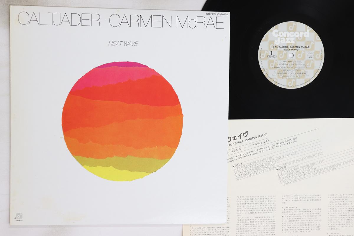 

LP Record CAL TJADER, CARMEN MCRAE - Heat Wave ICJ80225 CONCORD JAZZ 1982 Japan Jazz Used