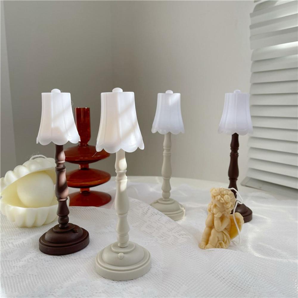 Home Decor Retro LED Vintage Table Lamp Room Ornaments Night Light Bedside Lighting