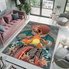 Japan Anime Pokémon Theme Rug with Charizard Print, Carpet for Living Room Kids Bedroom Mat Sofa Doormat Decor Mat Free Shipping