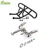 2 Hole Exhaust Pipe Silencer Power Riser or Rear Bumper Kit Fit for 1/5 HPI ROFUN BAHA ROVAN KM BAJA 5B Rc Car Toys Parts