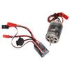 RC Brushed Motor ESC Professional 380 Stainless Steel Large Torsion 38T Brushed Motor with 30A Brush ESC JST Plug for 1/16 1/18 RC Car Boat