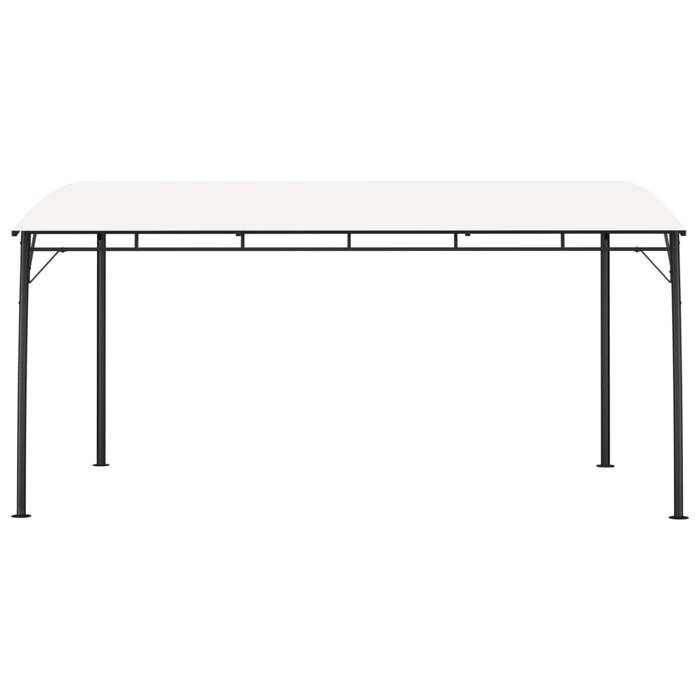 VidaXL Auvent pare-soleil de jardin 4x3x2,55 m Crème