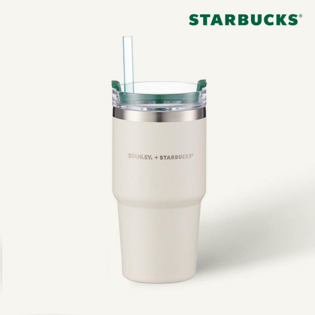 

Starbucks SS Stanley Cream Quencher Tumbler 591ml – Stylish, Durable, and Portable Hydration Solution