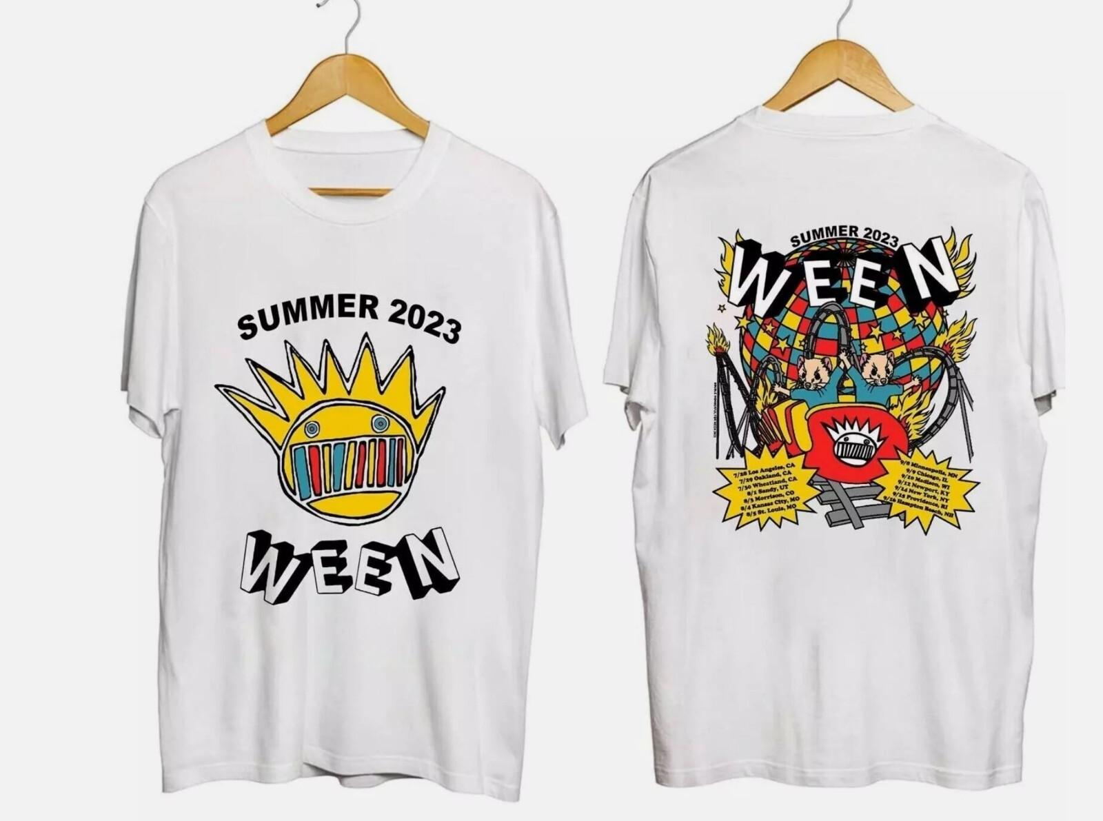 Ween Summer Tour 2023 Concert Rock Music Band T-Shirt Allsizes For Fans S