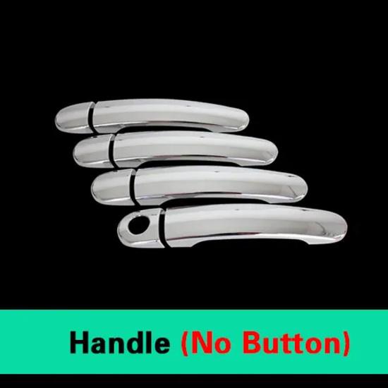 For Nissan Tiida C11 2004-2011 Chrome Door Handle Covers Tiida Latio Versa Trazo Sedan 2006 Accessories Stickers Car Styling