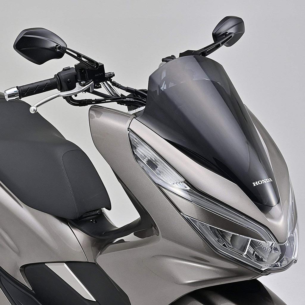 Daytona Motorcycle Mirror, 10mm, Right-Hand Thread Compatible, Blue Anti-Glare Parallel Mirror, Blast Black, Single Mirror for Right-Hand Use, 98916