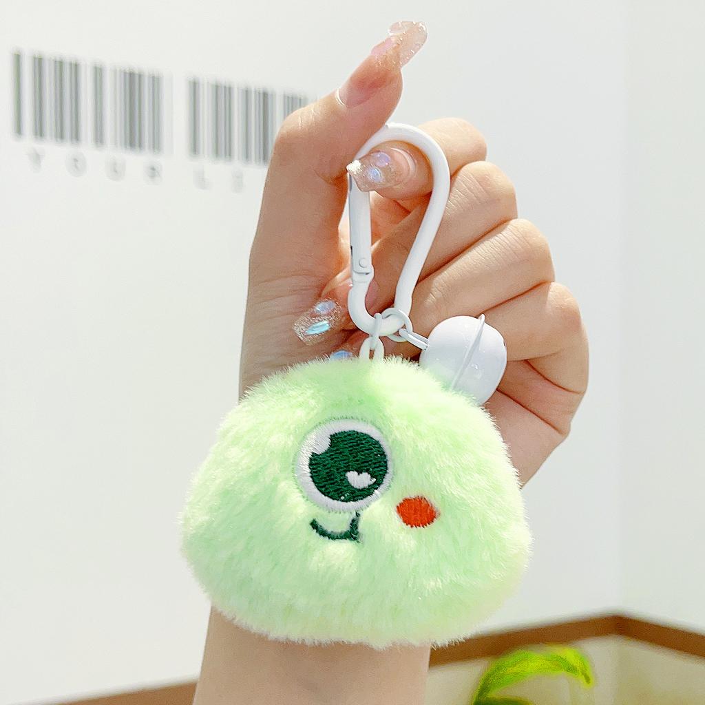 Cute Plush Monster Keychain Cartoon Car Key Chain Bag Pendant Creative Gift Accessory