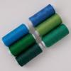 DIY 400 yards 6-axis sewing thread hand sewing thread polyester thread 6-axis sewing thread set multi-color small shaft 402 hand sewing thread