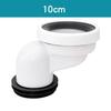 WC Connection Nozzle Connection Toilet Pipe Nozzle Drain Straight Eccentric Offset 2cm/5cm/10cm Adjustment 1-3cm/4-6 Cm/9-10cm