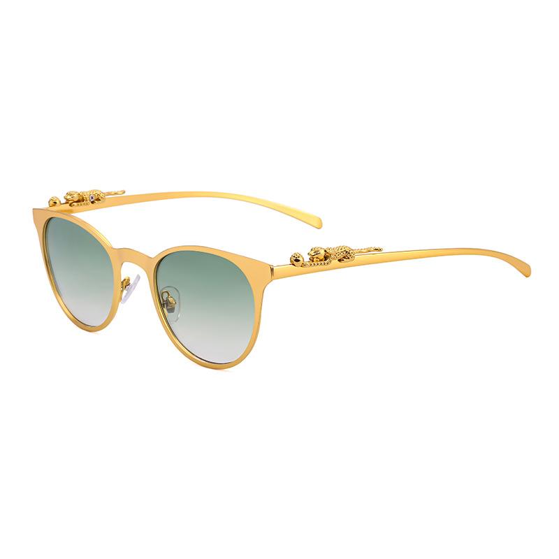 Sunglasses Female Retro Leopard Head With Sunglasses Male Trendy Sulglasses