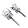 3Pcs Heavy-Duty Pvc/Plastic Pipe Threading Tool Kit 1/2" 3/4" 1" Male & Female Threads For Pvc Ppr Mpp Pipes