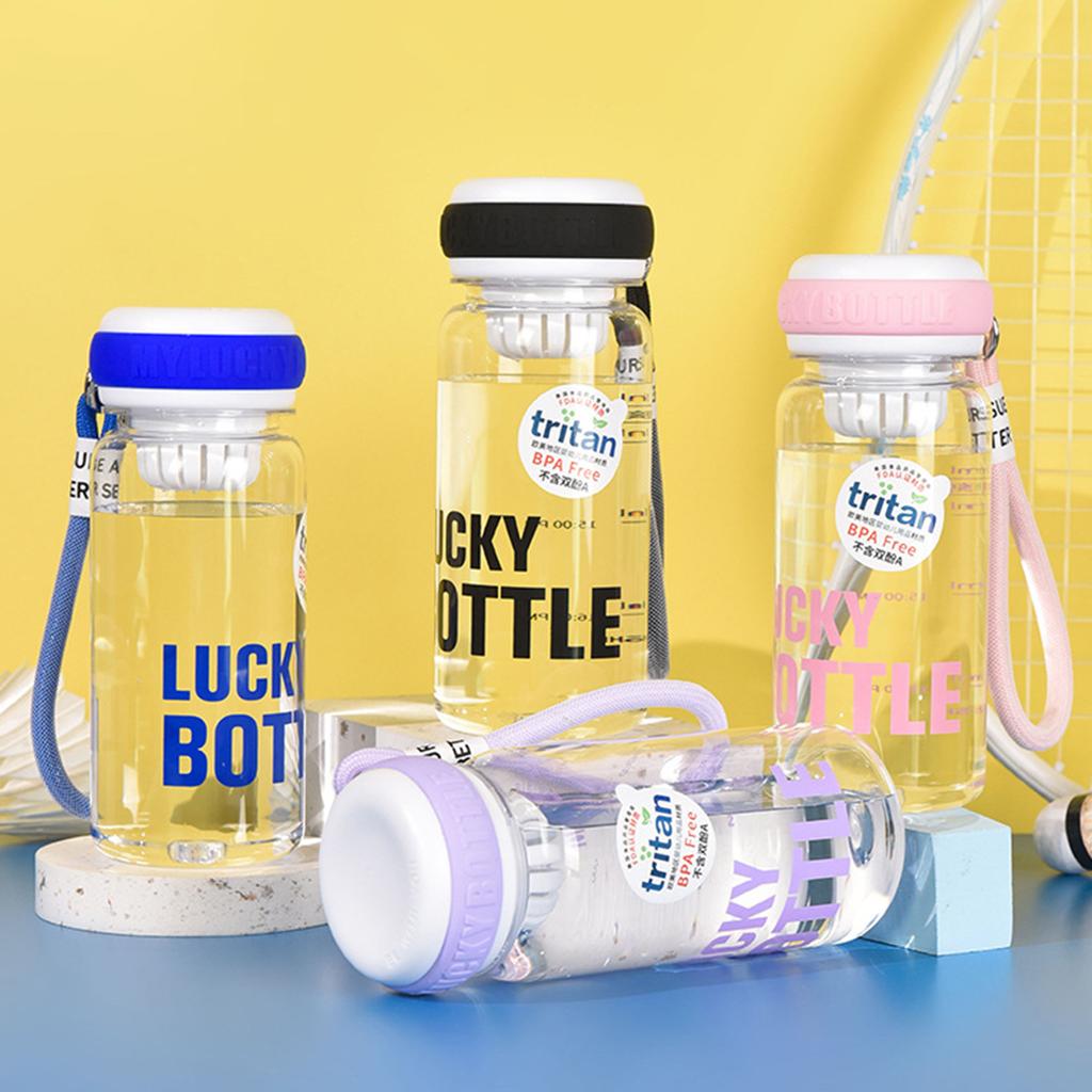 Tragbarer Sommer-Wasserbecher, wiederverwendbar, sicher, heiß, kalt, Trinkkrug mit Zeitmarkierung für Männer und Frauen