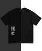 Wihaebeueoteil Reflective Side Logo Tshirts (Black)