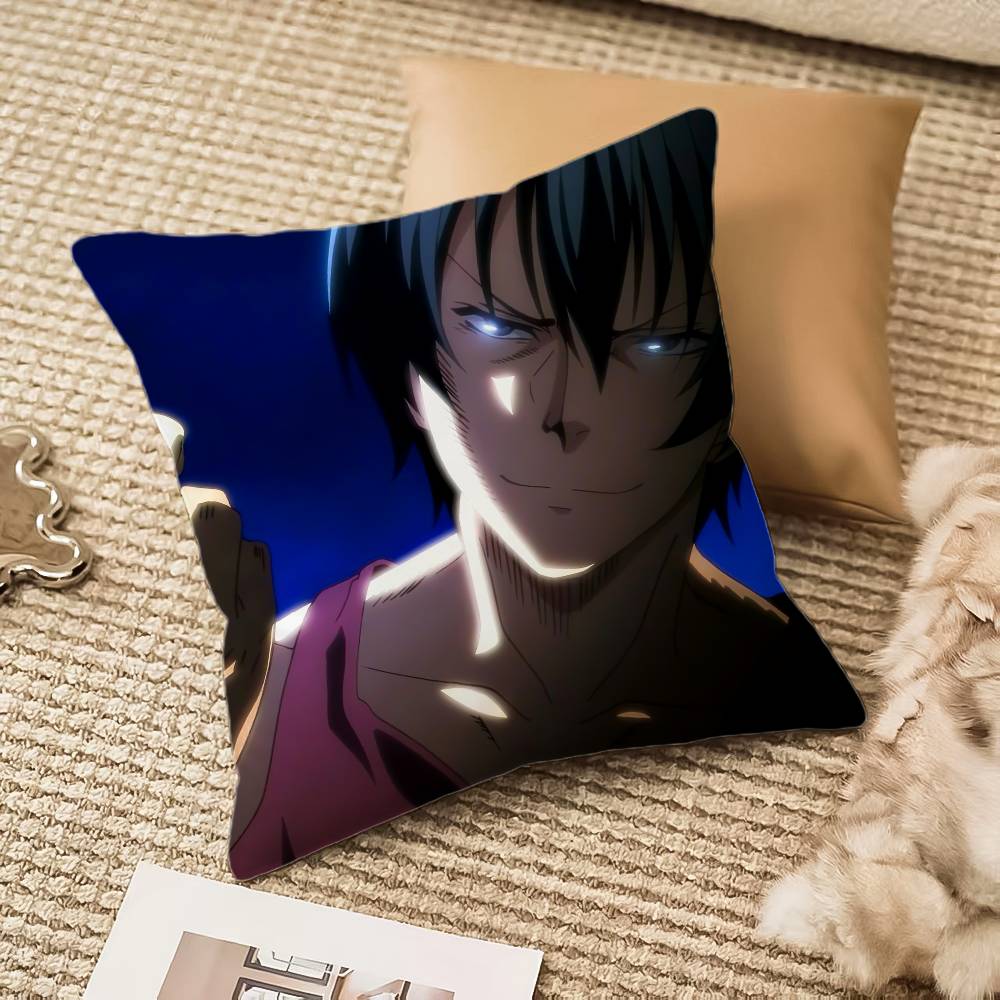 

Anime G-GRAND BLUE Pillow Case Anti-dustmite Invisible zipper Sofa Bed 12x12Inch