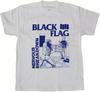 Μαύρο T-Shirt Black Flag Νευρικό Κράσος Punk Μπάντα