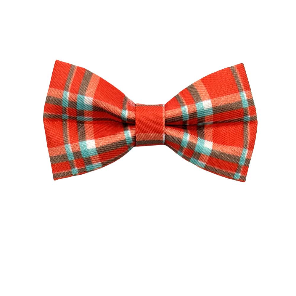 50/100pcs Plaid Style Dog Bow Ties For Collar Removable For Small Dog Cat Bowties Collar Accessories Pet Grooming Bows For Dogs