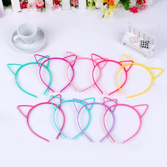 3Pcs Lovely Cat Ears Women Girls Hoop Hairband Headband Party Hair Accessories