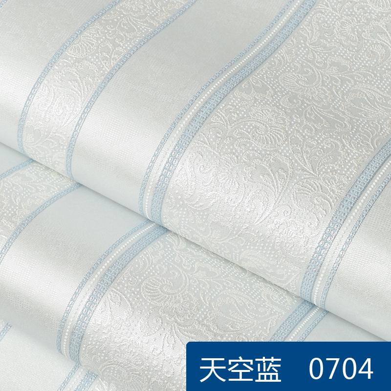 

Modern Non Woven Wallpaper Vertical Striped Papel De Parede 3D Living Room Bedroom Blue Floral Wall Papers Home Store Decor 0. 53x9.5m світло-синій колір