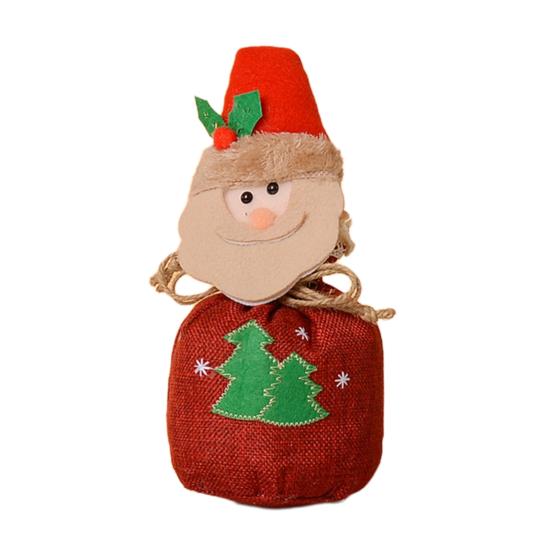 Christmas Candy Bag Reusable Christmas Treat Bag for Goodies Fruits Holiday Gift Storage Bags