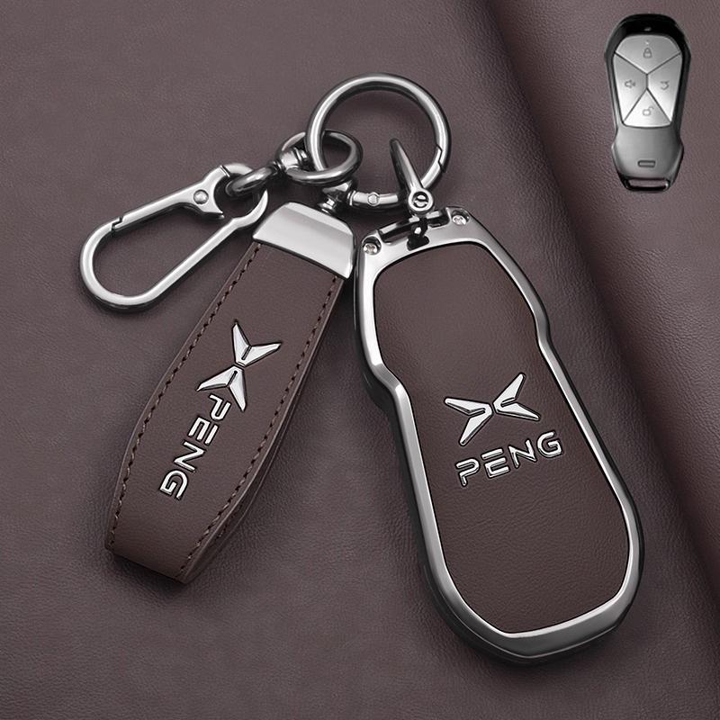 Autoschlüsselhülle für Xpeng Xiaopeng G6 2025 2026 Auto-Styling Schlüsselanhänger Fernbedienung Dekoration Abdeckung Schale Ringhalter Fob Zubehör