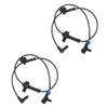 2Pcs Rear Left or Right ABS Wheel Speed Sensor for Chevy Avalanche Suburban 1500 Tahoe Cadillac Escalade ESV EXT Yukon XL 1500 Replaces 15121067