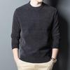 Inverno Uomo Plus Pile Mezza Età e Anziano Ispessito Maglione Lavorato a Maglia da Papà Ciniglia Caldo Top T-shirt Abbigliamento Uomo