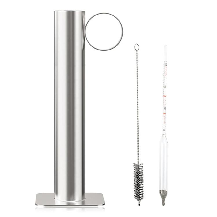 

Stainless Steel Maple Syrup Hydrometer Test Set for Accurate Sugar Content Measurement Comes with Cleaning Accessories 1