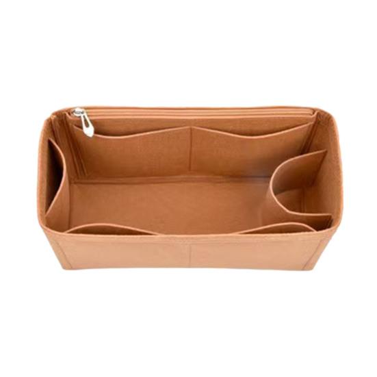 Tote Bag Insert Organizer Felt Insert with Multiple Pockets Makeup Phones Keys Organizer Protector for Tote Bag Interior Use