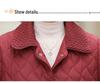 Mom's 2025 New Style Autumn/Winter Cotton Jacket for Middle-Aged & Elderly Women - Stylish, Lightweight, Fashionable Padded Outerwear