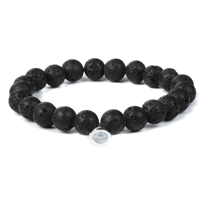 JYL TS Bracelet Women s  Turquoise Bead Design Fresh Boosts Vitality And Positivity volcanic фламинго розовый