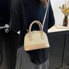 Women Shell Crossbody Bag New Trendy Retro Shoulder Small Handbag Simple Stylish Casual Commuter Purse CLE
