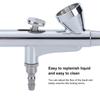 Precision Airbrush Sprayer Gravity Feed Airbrush Tool Art Spray Painting Kit  Facial Art Painting