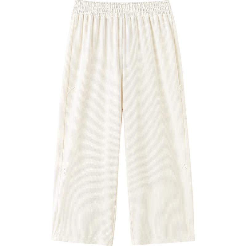 Balabala Girls  Straight-Leg Bow Detail Summer Pants 170