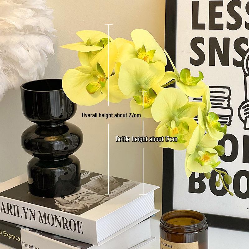 Luxurious Phalaenopsis Faux Flower Arrangement – Premium Artificial Flowers for Elegant Decor