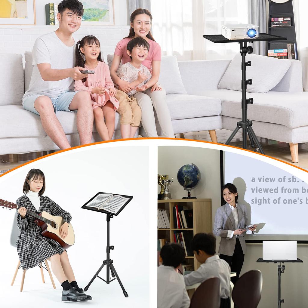 Lefon Projector Tripod Type Projector Height Adjustment 57cm To 3 Load Capacity Made of Japanese Instruction Bag Included Stand, Stand, 160cm, Levels,
