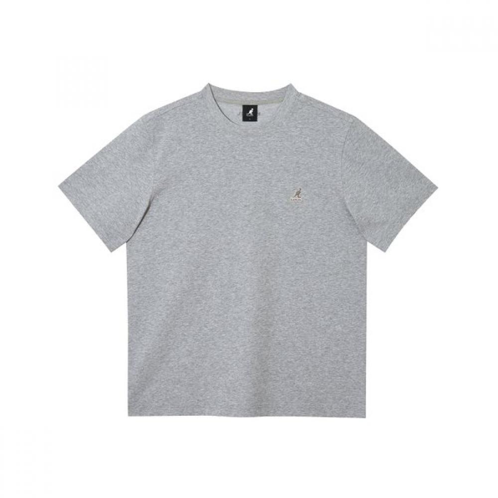 KANGOL Базовая футболка Меланжевый серый 2817 SS