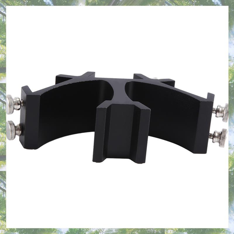 Premium-For Starpal Finderscope Bracket Dual Finder Scope Mounting Bracket For Astronomical Telescope Finderscope Bracket чёрный