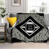 Coperta Borussia Verde Nera Leggera Coperta Ideale per il Letto Perfetta per Viaggi, Campeggio, Soggiorni, Uffici, Divani, Regalo di Natale per Fan